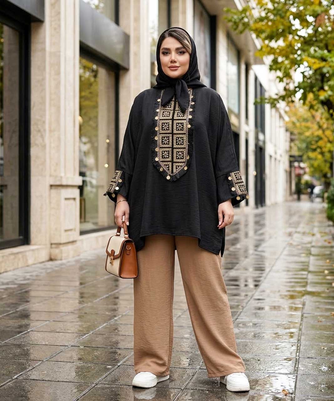 مانتو  نگینا کد 557
