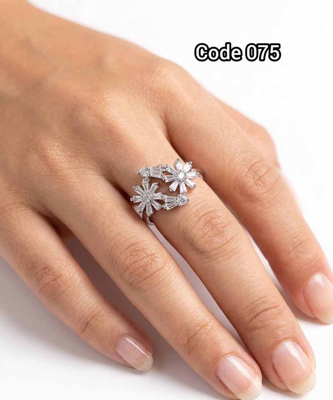 انگشتر زنانه کد 075