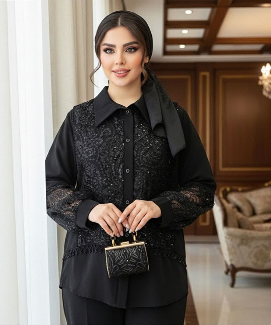 شومیز مجلسی نرگس کد 542