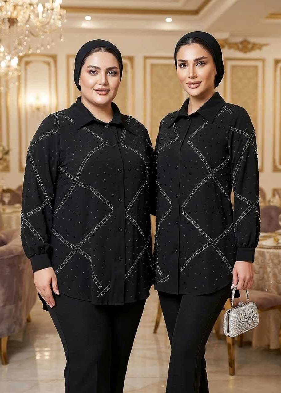 شومیز مجلسی چشمه کد 553